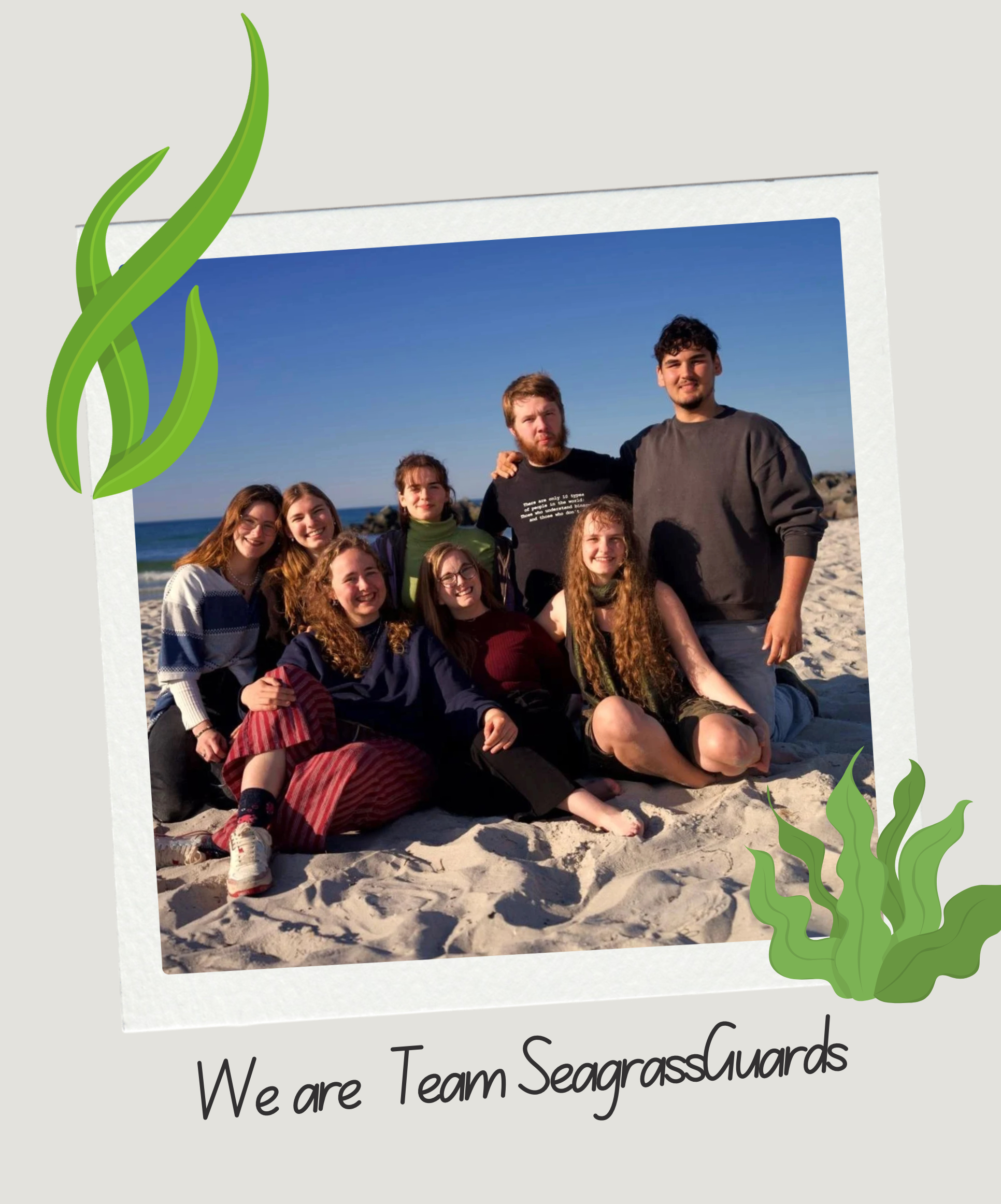 Seagrass Guards team group